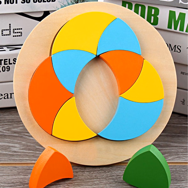 children baby creative toy wooden building blocks