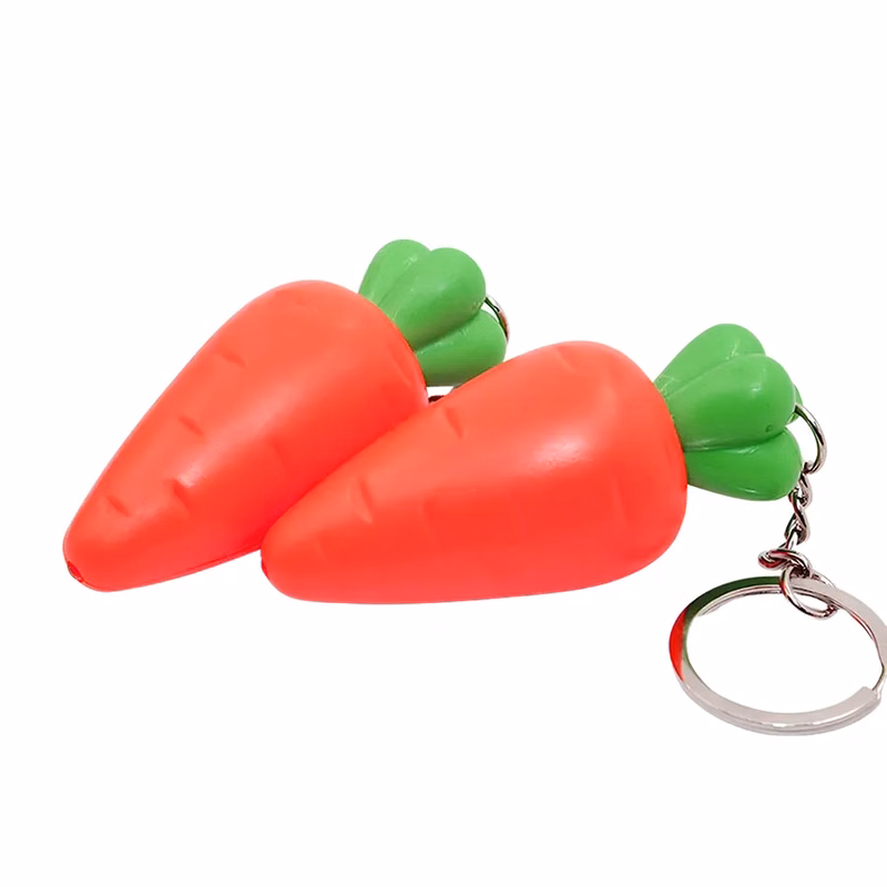 Carrot keychain