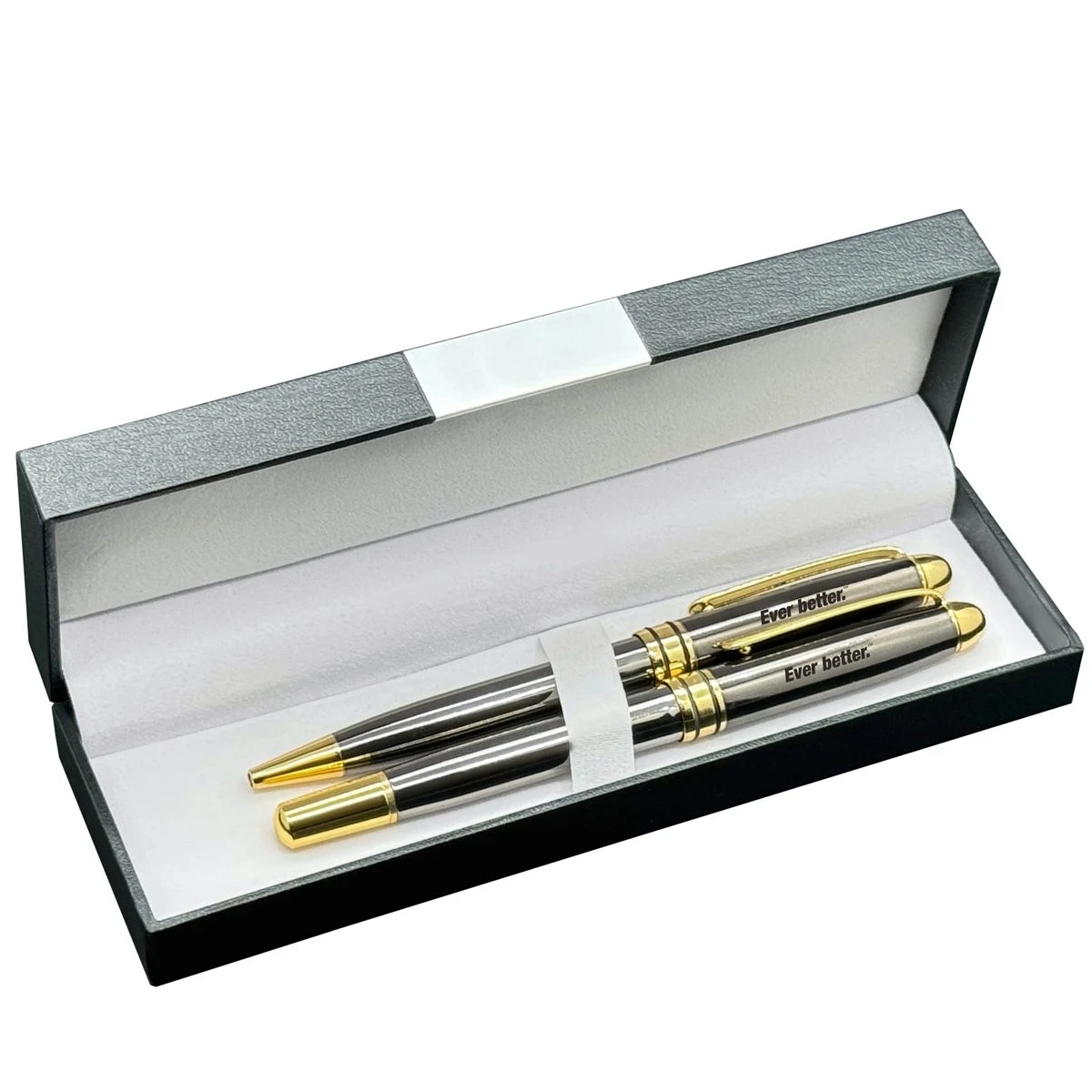 Deluxe Double Pen Set with Danish Pens 1