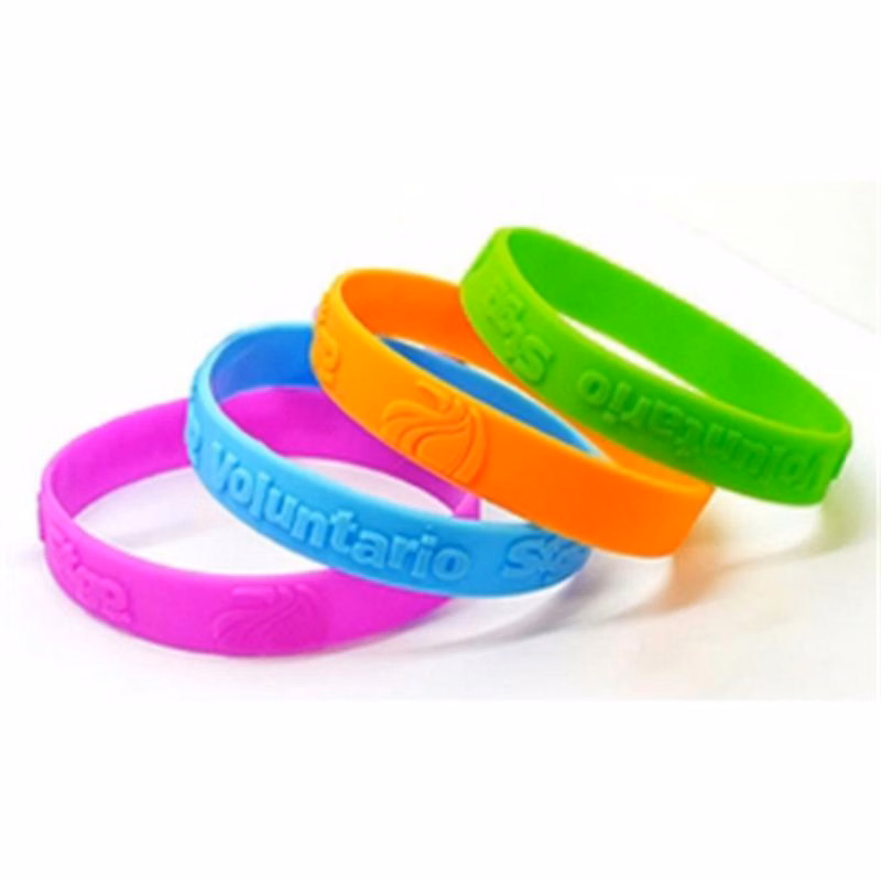 Custom Anti-Mosquito Embossed Silicone Wristbands