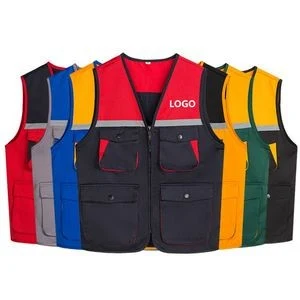 High Visibility Work Reflective Vest For Men 1