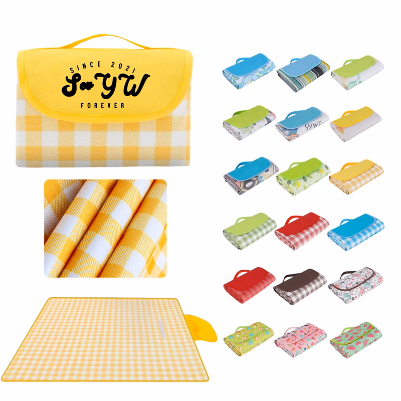 Foldable Waterproof Oxford Cloth Picnic Mat