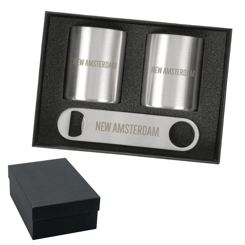 Tibeti Double Whiskey Cup & Speed Opener Set 1