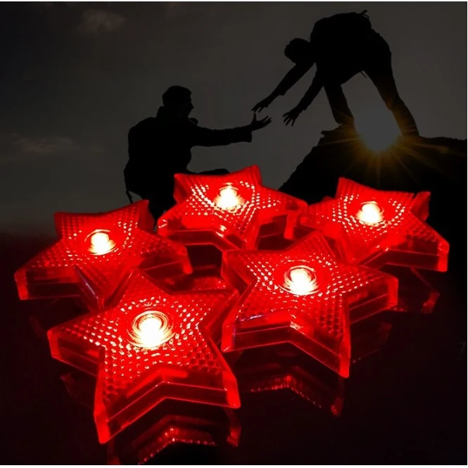 Star Shape bike bicycle reflectors Rear Light 1
