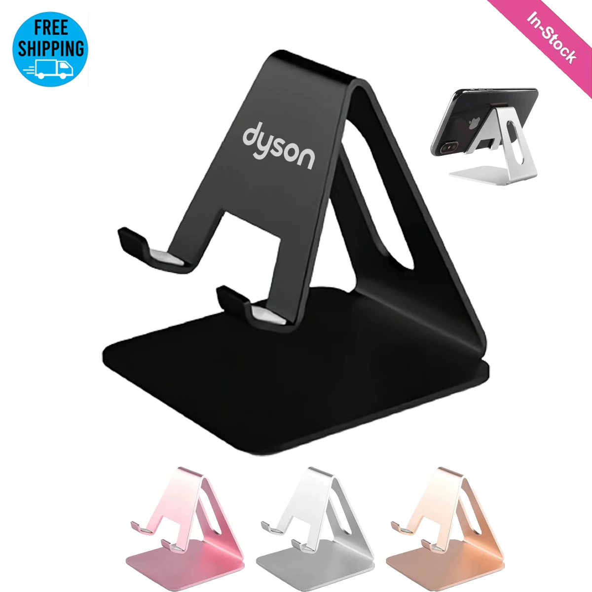 Metal Desktop Cell Phone Stand Holder 1
