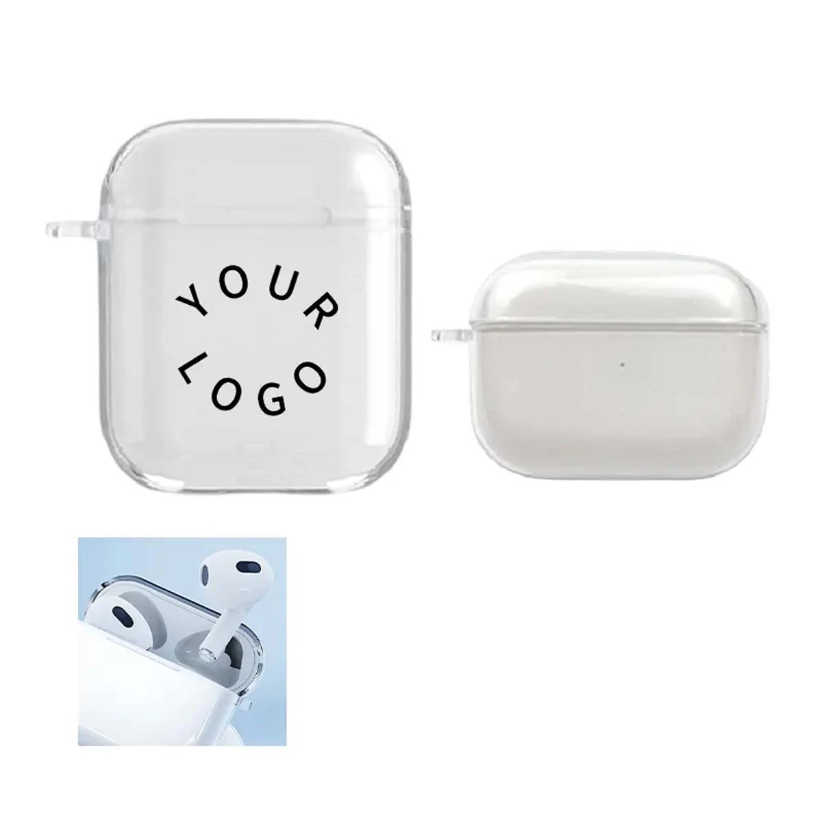 Shock Resistant TPU Earphone Case for Travel 1