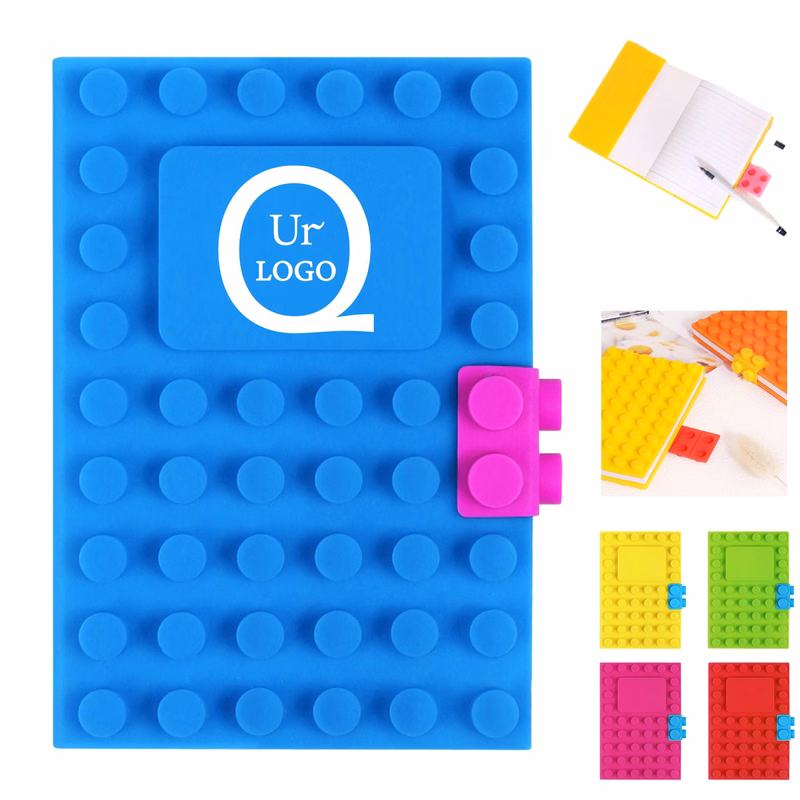 A6 Silicone Building Block Notebook