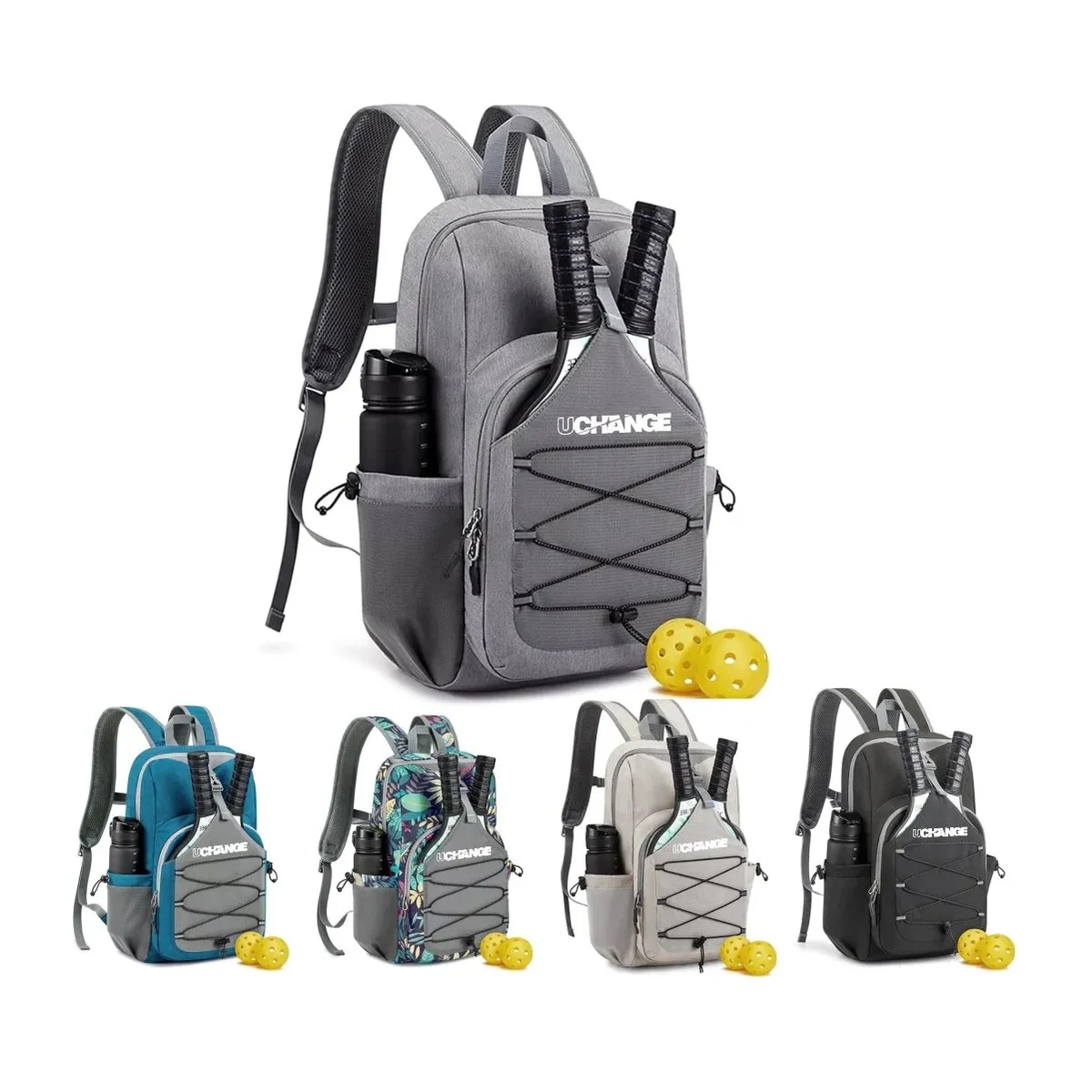 Pickleball Backpack With Paddle Holder And Ball Storage 1
