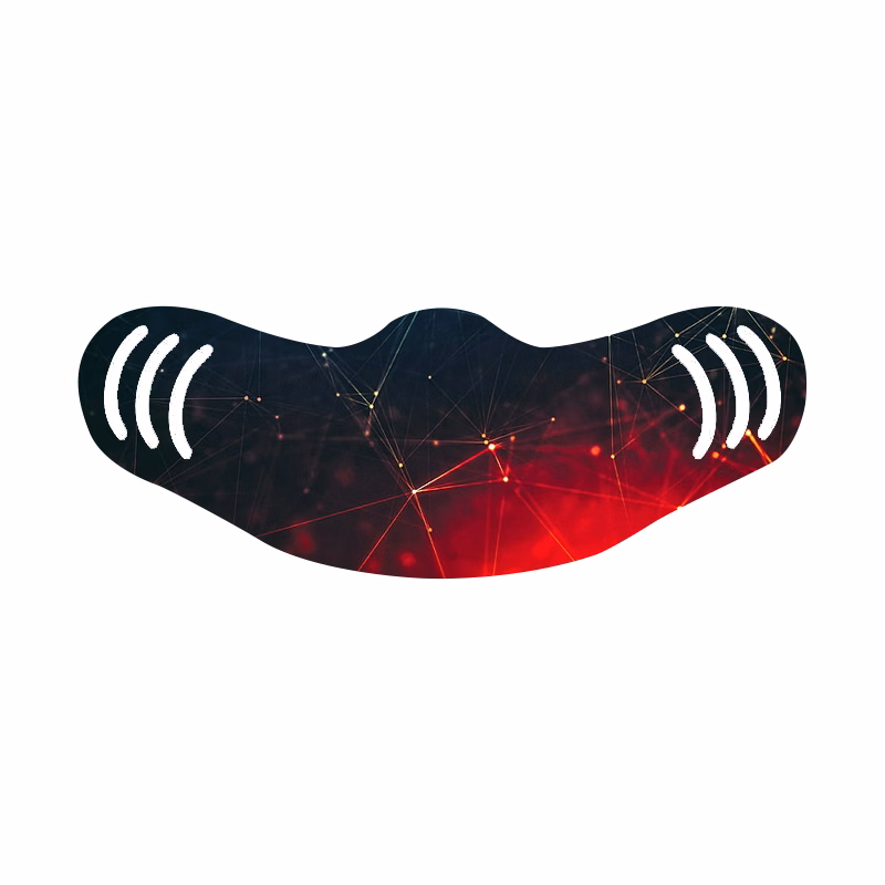 USA Made Full Color Adjustable Face Mask