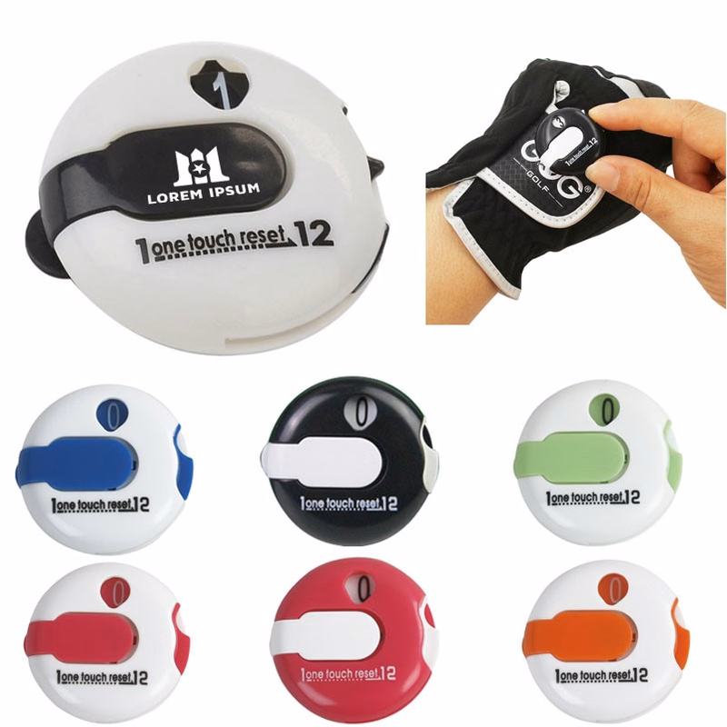 12-Shot Mechanical Score Tracker with One-Touch Reset & Clip