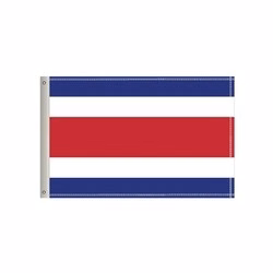 National Flag, Costa Rica, Double-Sided - 96"W x 60"H