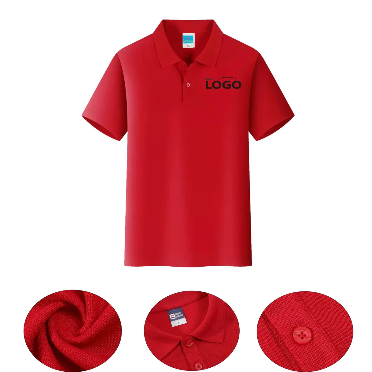 Polo Shirt Short Sleeve Work Shirts 1