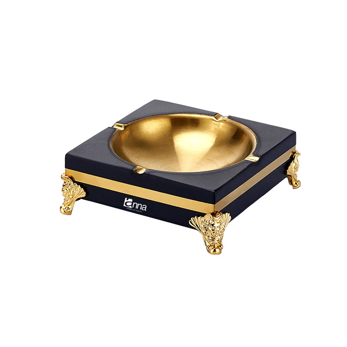 Stylish Gold Decorative Ashtray 1