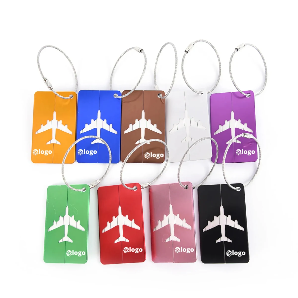 Custom Aluminum Luggage Tag Moq 50pcs 1