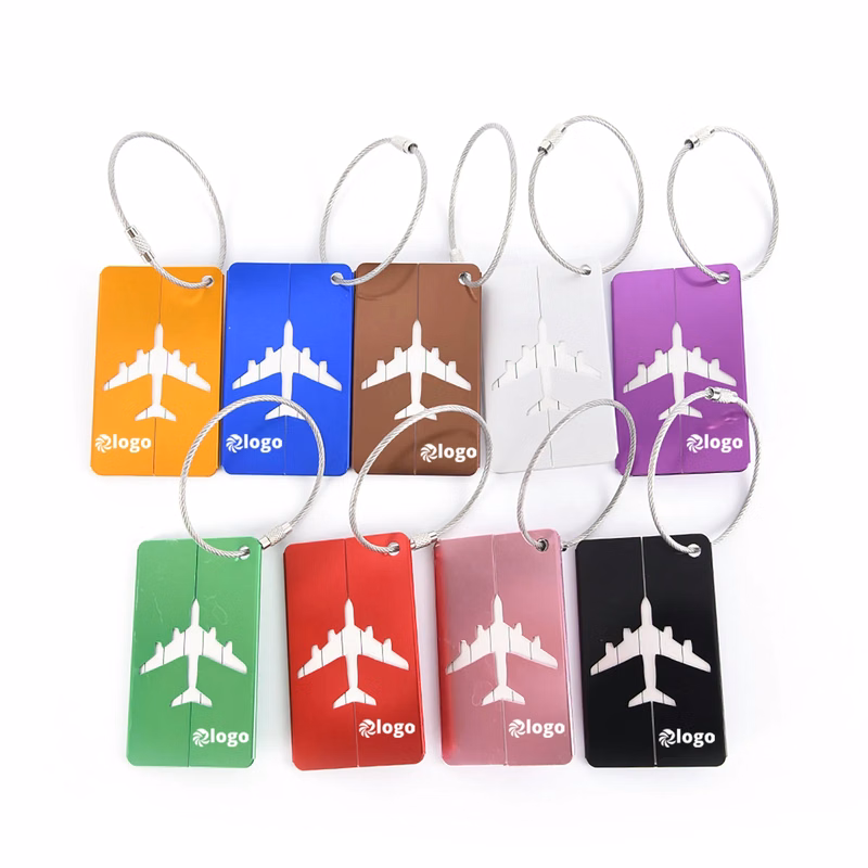 Custom Aluminum Luggage Tag Moq 50pcs