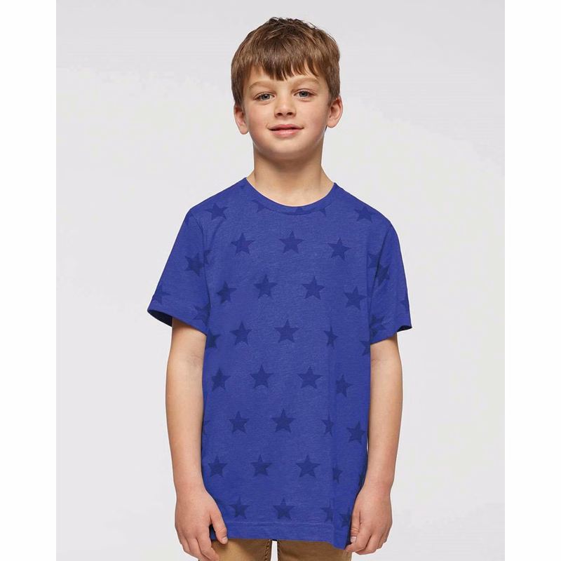 Youth Star Print Tee - 2229