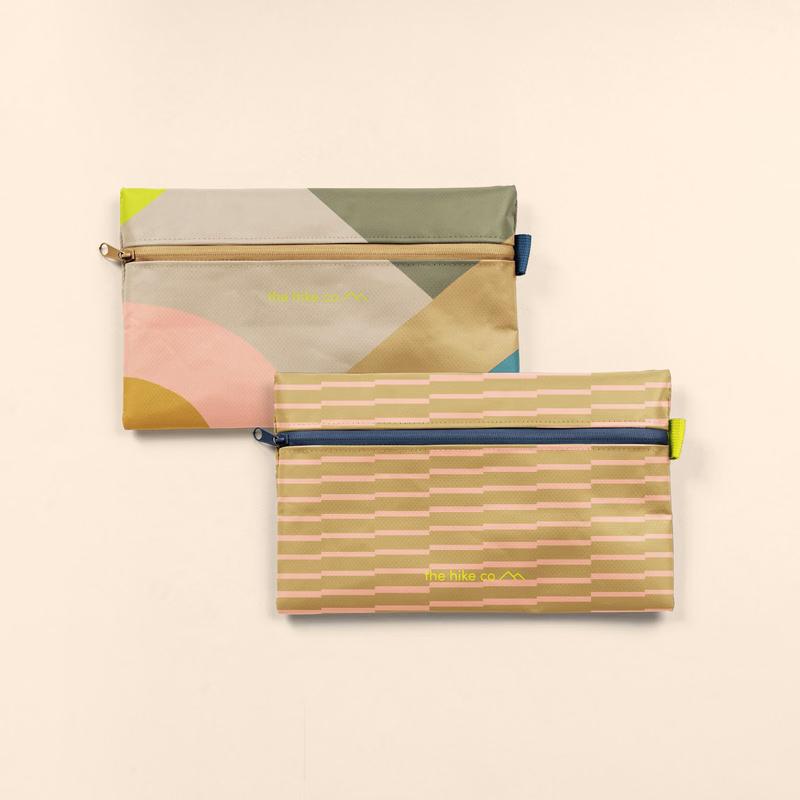TARPAULIN ZIP FRONT POUCH - 4CP - LARGE