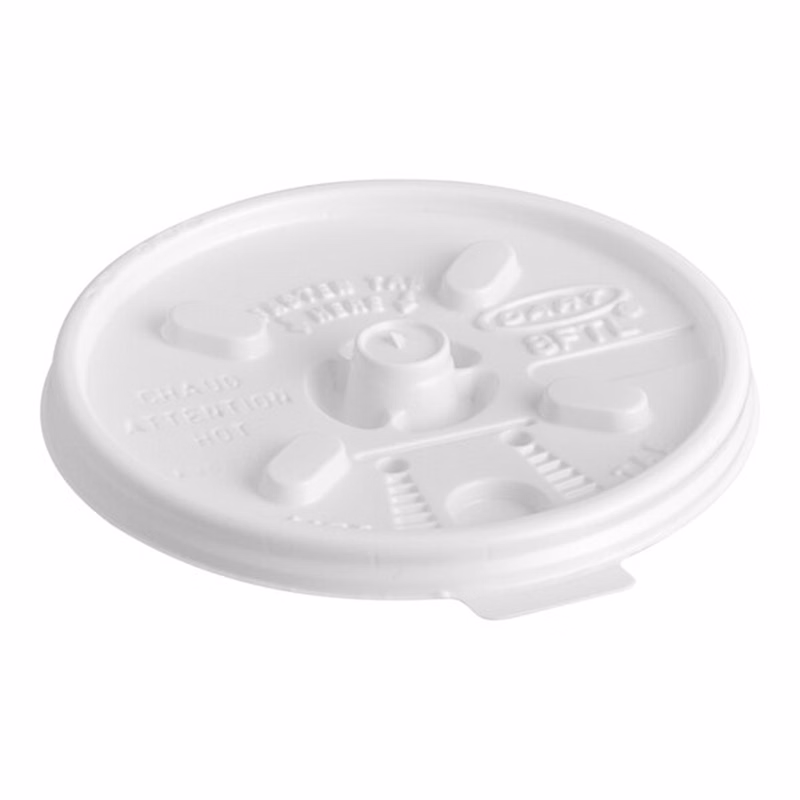 10 Oz. Foam Cup Tear Tab Lid
