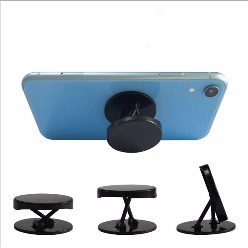 Round PVC Folding Socket Phone Holder Bracket