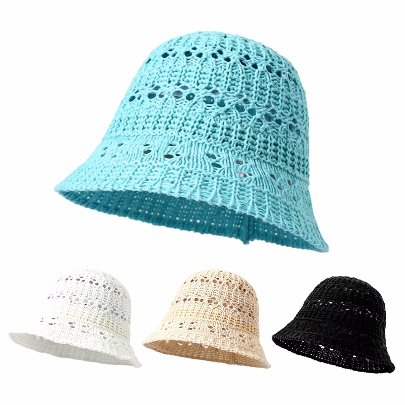 Crocheted Beautiful Womens Sunhat