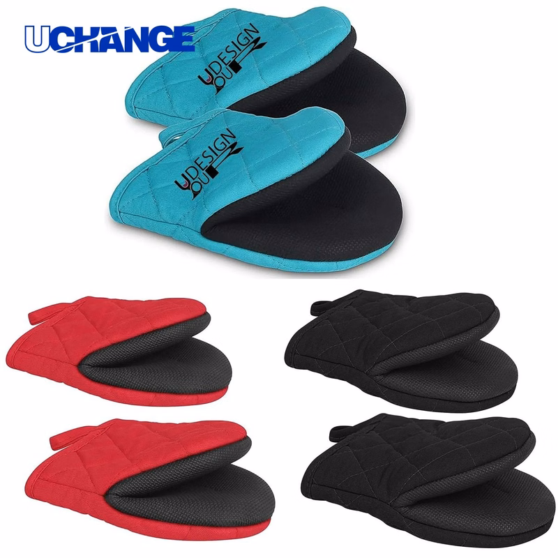 Pair Kitchen Oven Gloves for Heat Protection