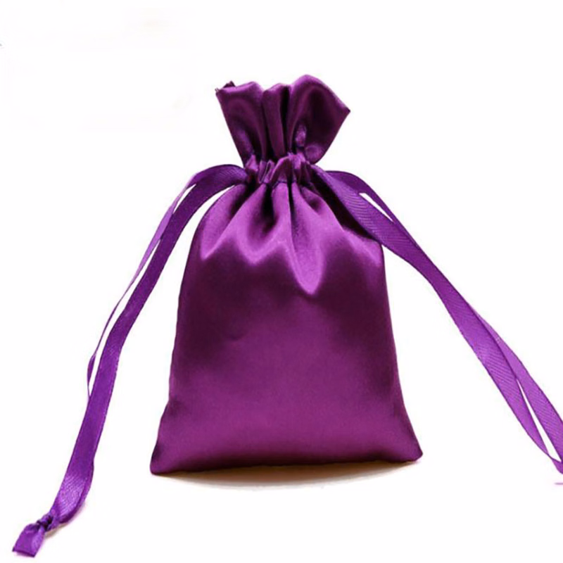 Simulate silk to receive cloth bag