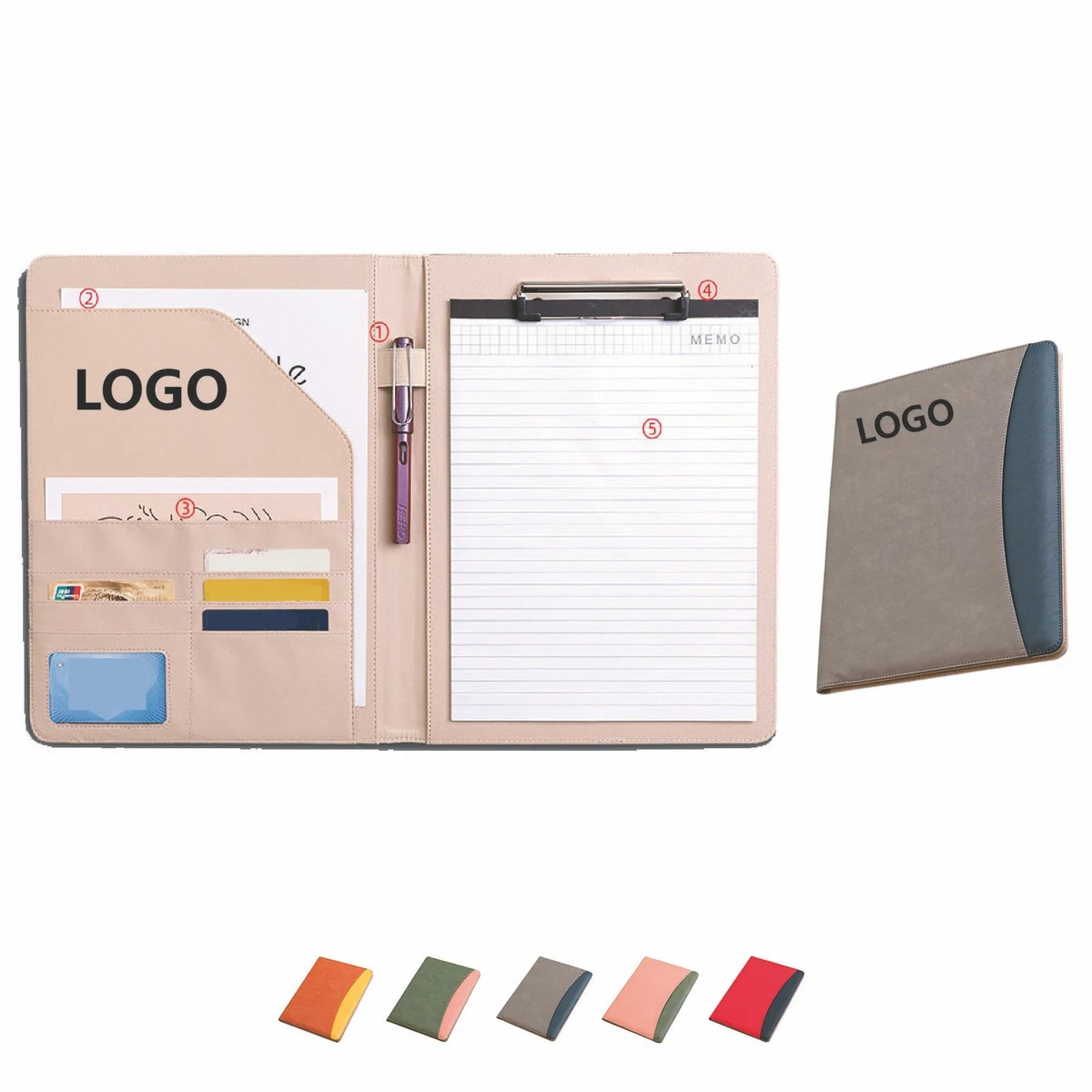 Faux Leather Folders 1