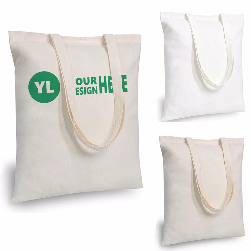 12.2"*14.2" Reusable Canvas Tote Bag 10oz DIY Custom Logo