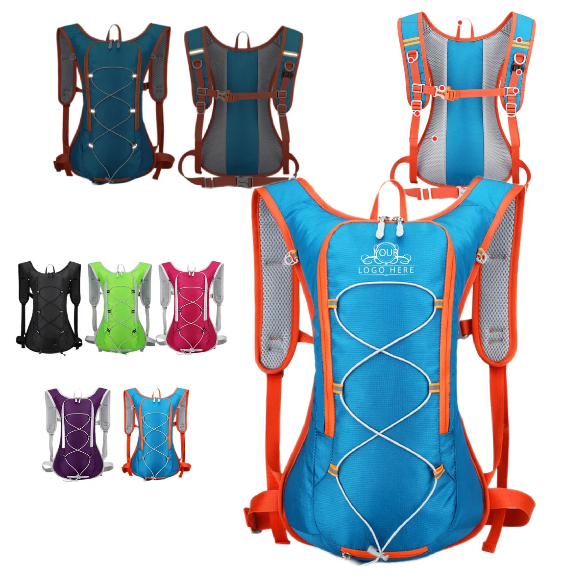 Cycling Backpack With 2L Hydration Bladder 1