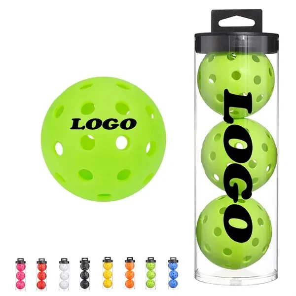 40 Hole Outdoor Pickleball Balls for Outdoor, Fitness and Travel 1