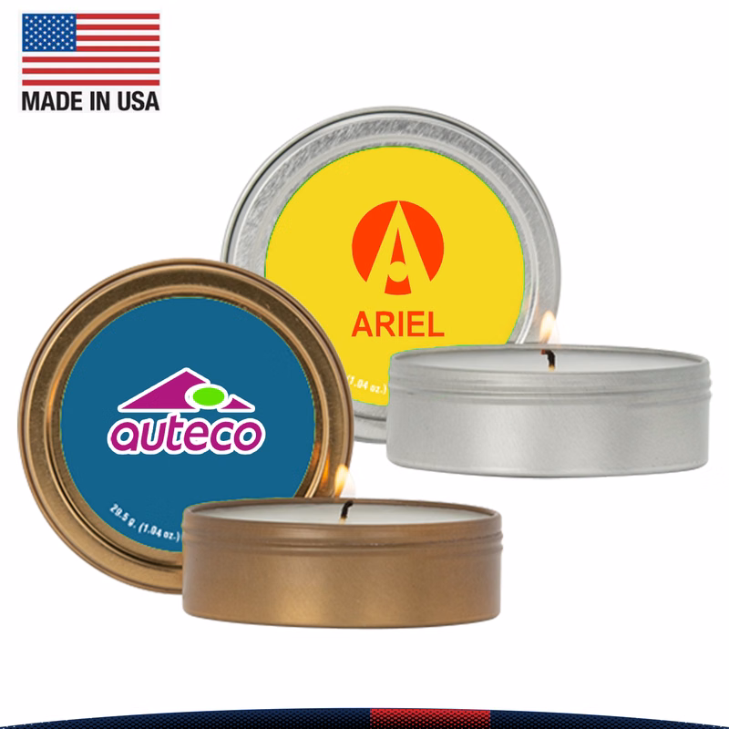 2 oz. Palesa Scented Candle in Screw-Top Metal Tin