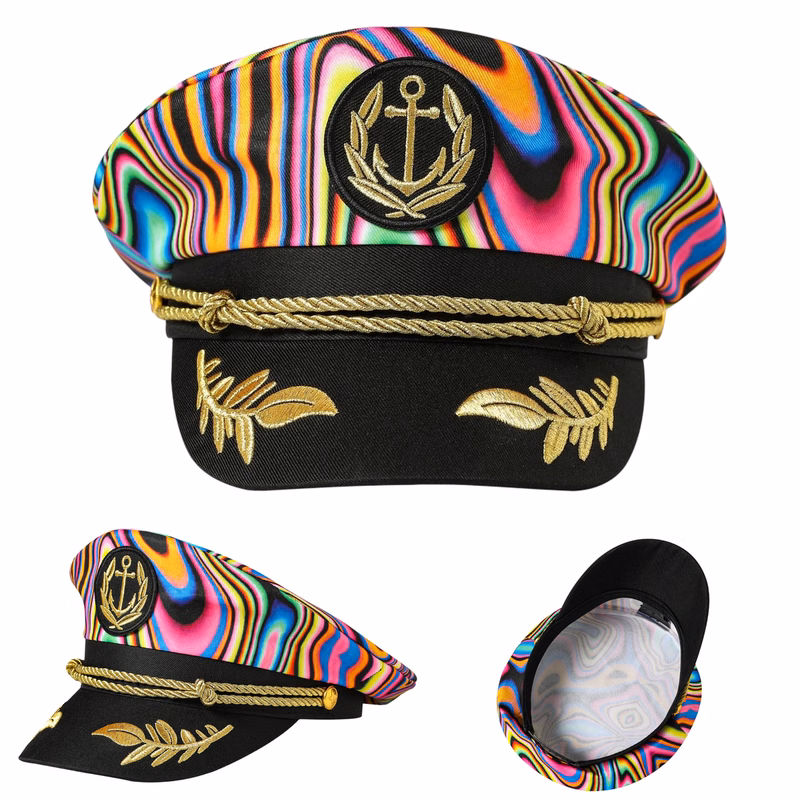 Full Color Captain Hat
