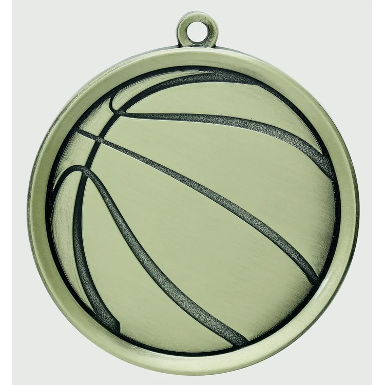 Basketball Mega Medal, 2-1/4" 1