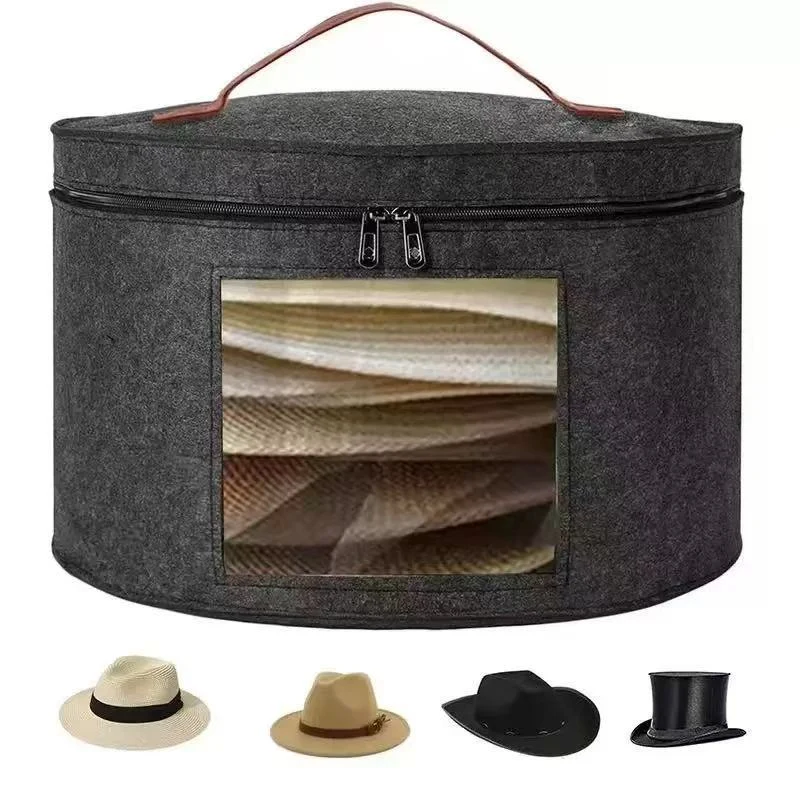 Round Clear Hat Organiser 1