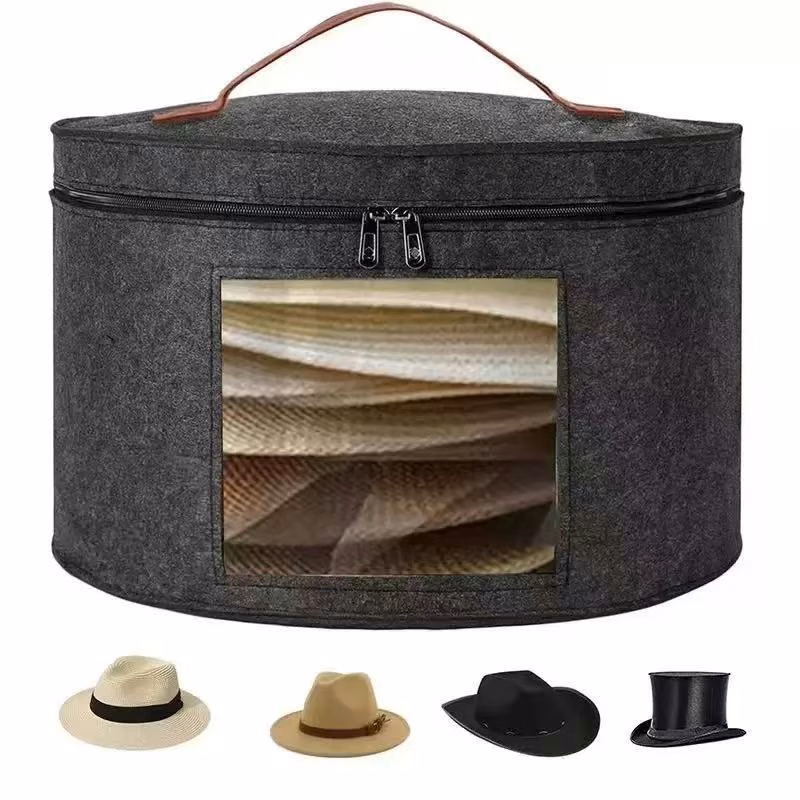 Round Clear Hat Organiser