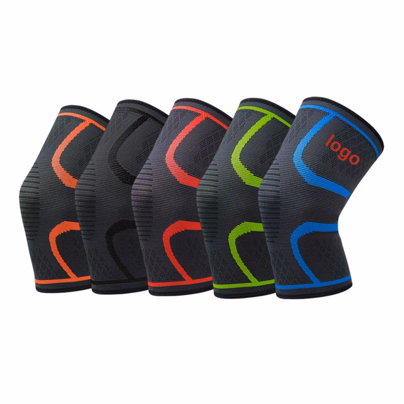 Elastic Knitted Knee Support Sleeve
