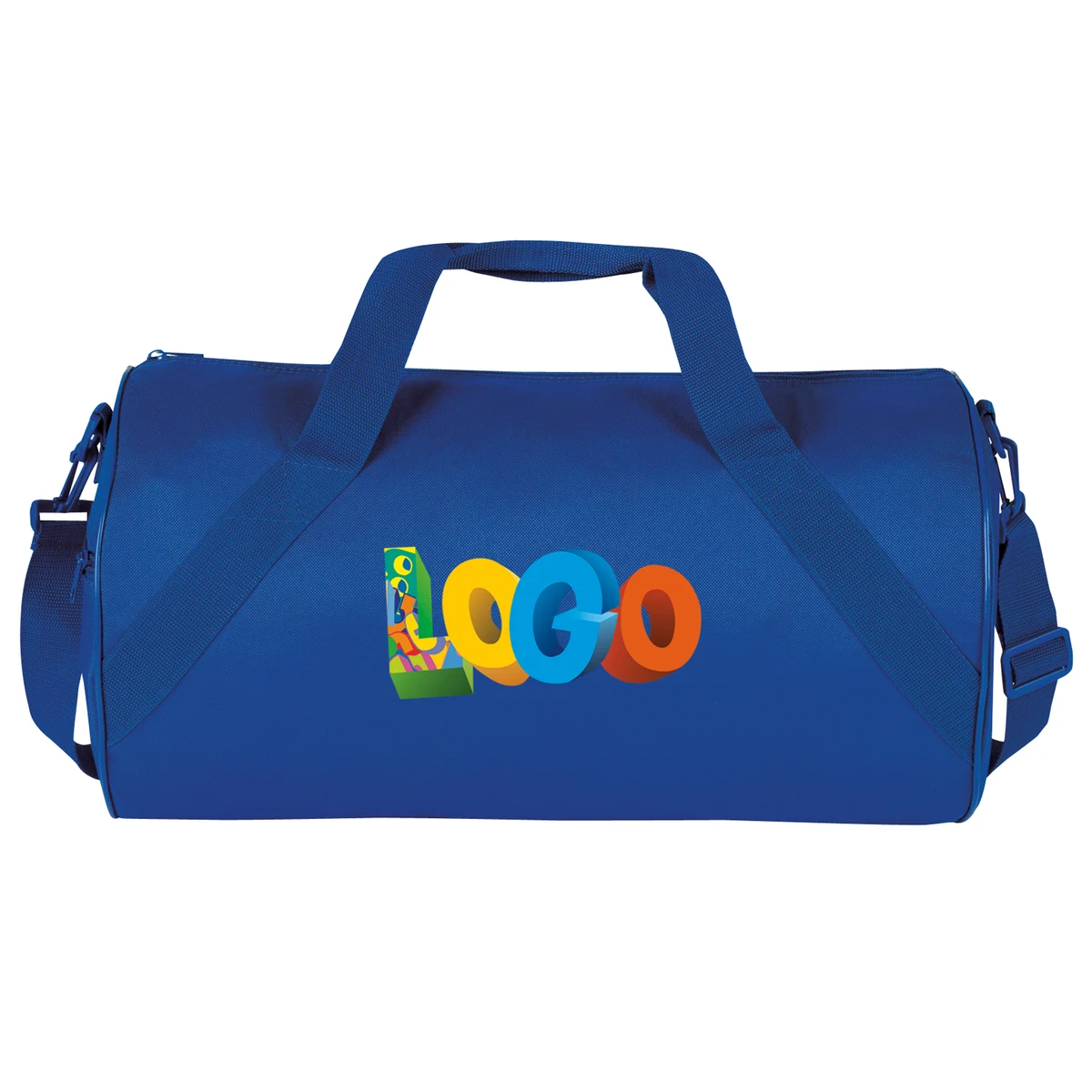 Economy Roll Duffel Bag with Adjustable/ Detachable Shoulder Strap 1
