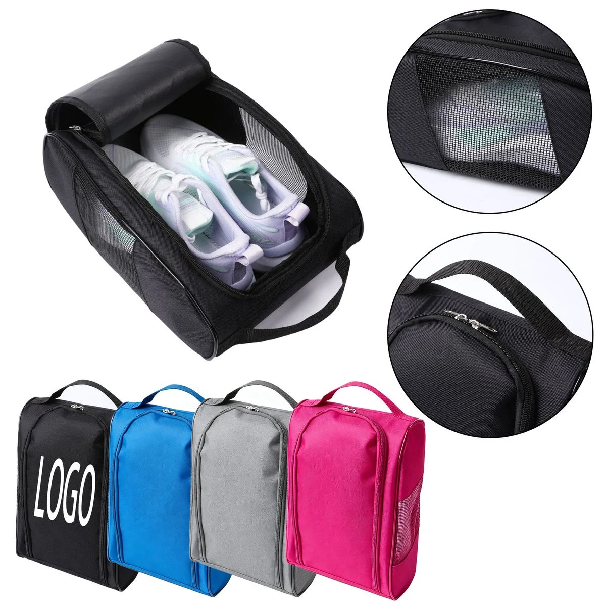 Hand Carry Oxford Shoe Storage Bag 1