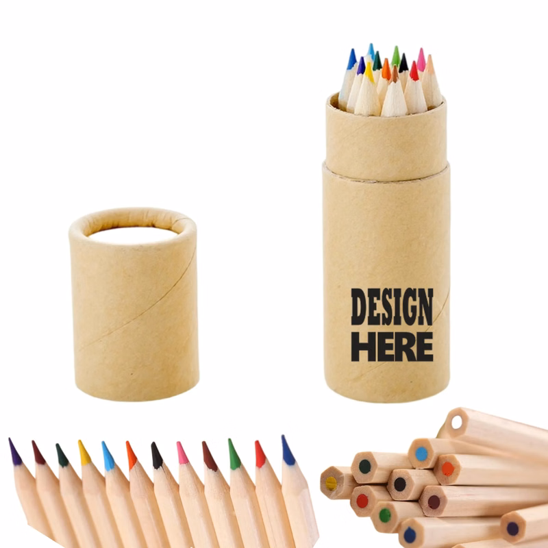 12 Mini Colored Pencil Set