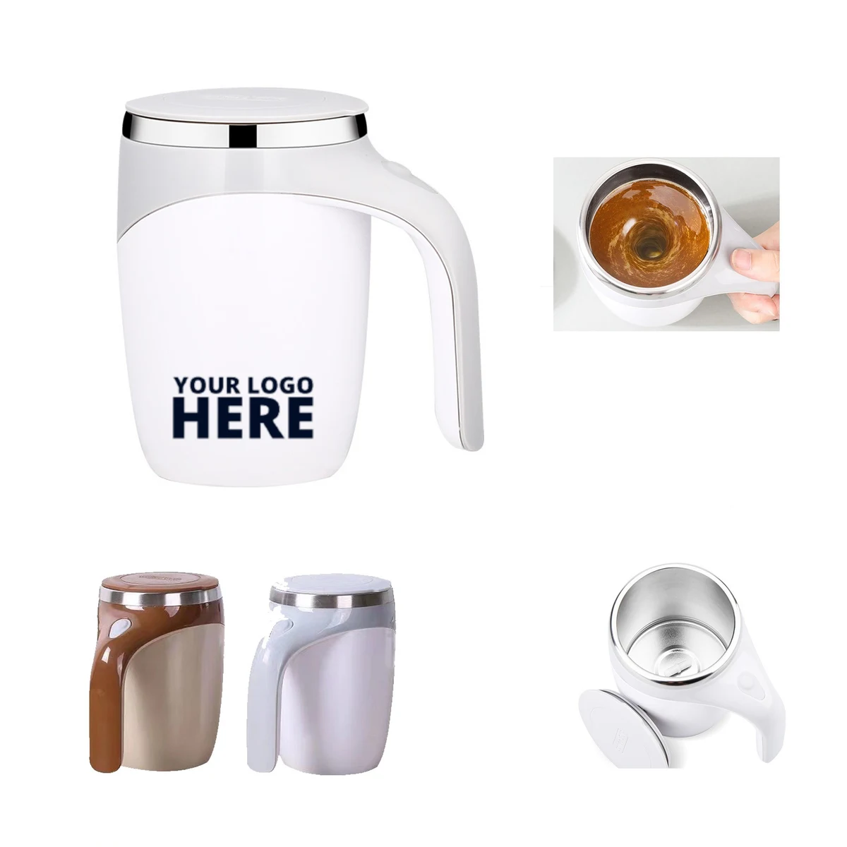 Automatic Stirring Coffee Mug 1