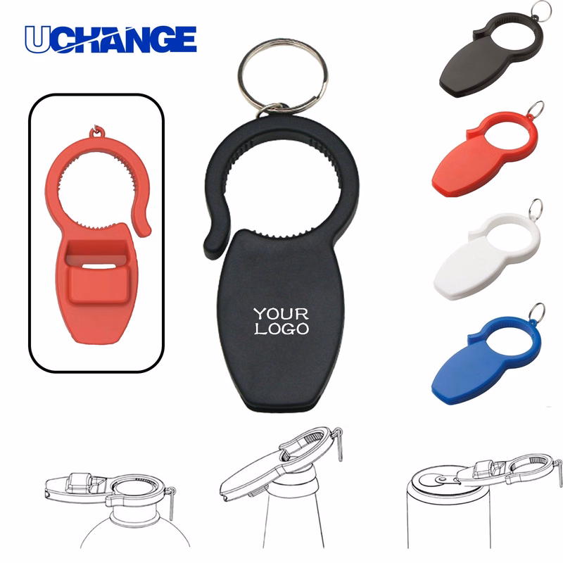 3-in-1 Beverage Opener Tool Keychain