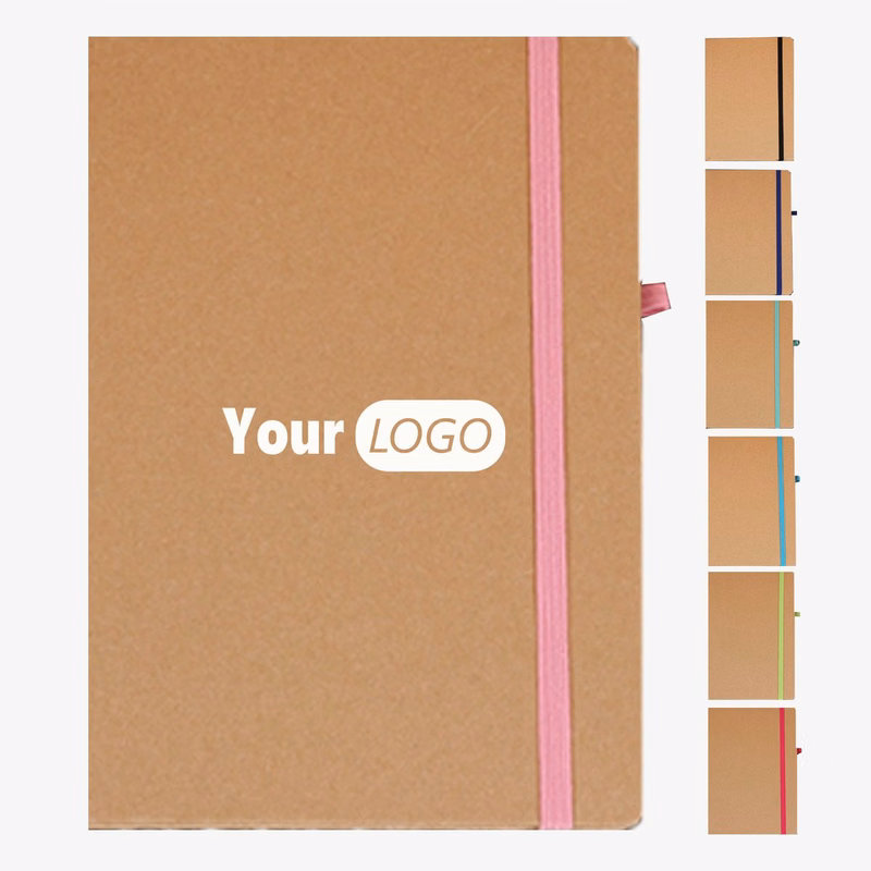 A5 Kraft Cover Notebook With Custom Logo