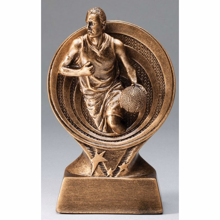 Basketball Saturn Resin Award
