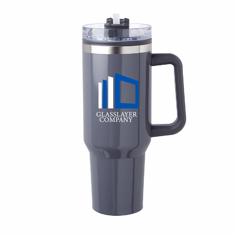 40 oz. Victor Travel Mug (2 Color Imprint)