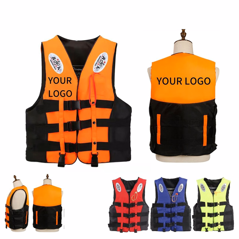 Oxford Life Jacket with Sponge Padding for Comfort