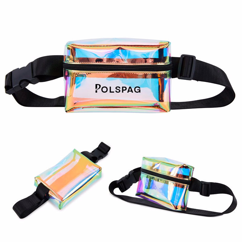 Colorful TPU Makeup Belt Bag For Women