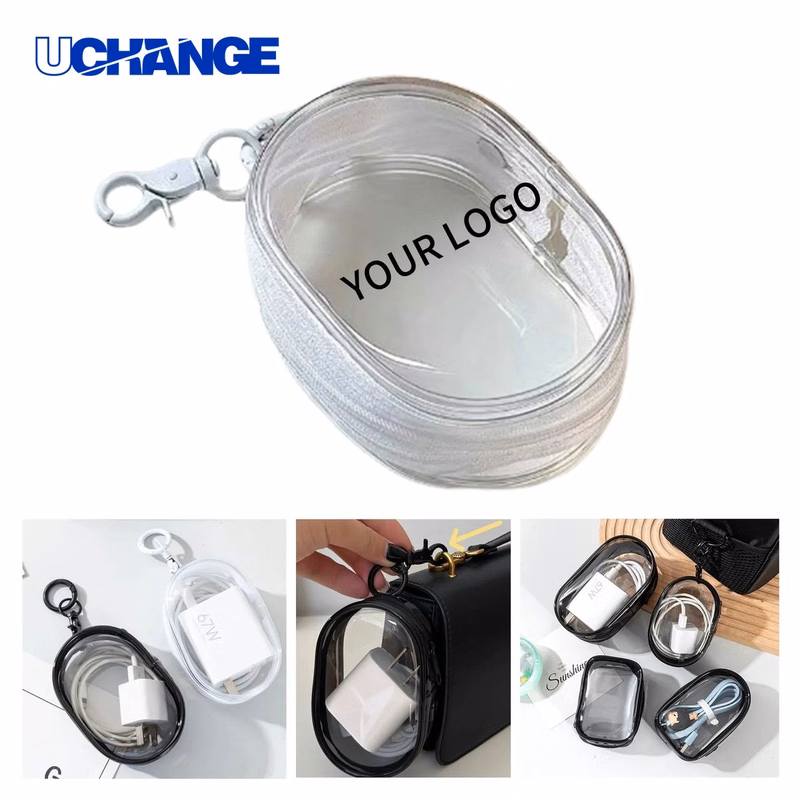 PVC Headphone Pouch Case