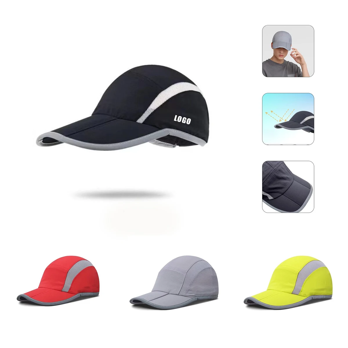 Quick Dry Run Hat 1