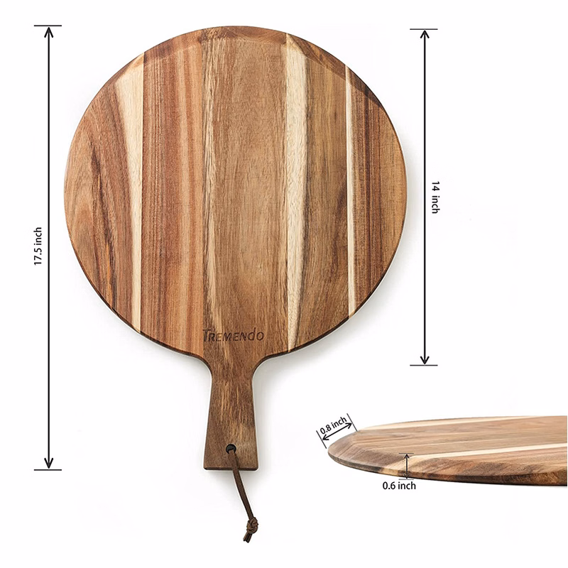 Charcuterie & Pizza Board - Wood