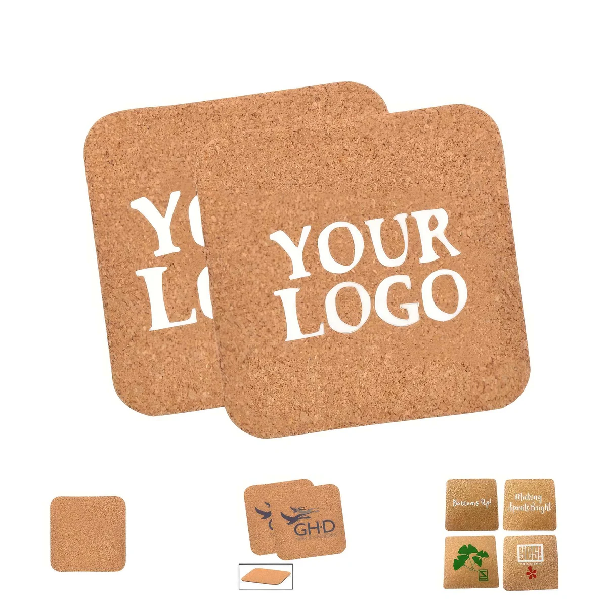 Personalized Cork Coaster 1